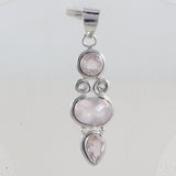 Natural Tanzanite Gemstone Silver Pendant