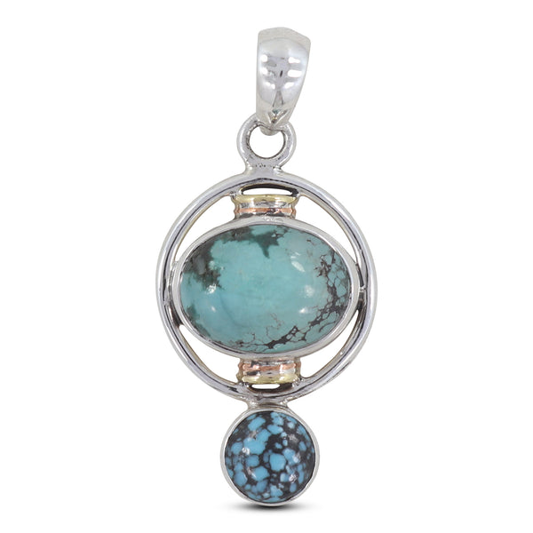 925 Silver Rainbow Moonstone Pendant