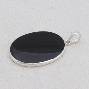925 Silver Black Onyx Pendants