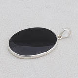 925 Silver Black Onyx Pendant