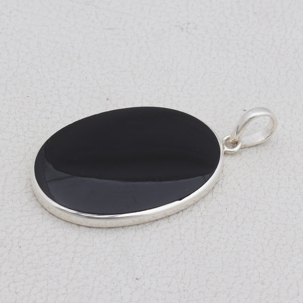 925 Silver Black Onyx Pendants