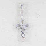 Rainbow Moonstone Silver Pendant