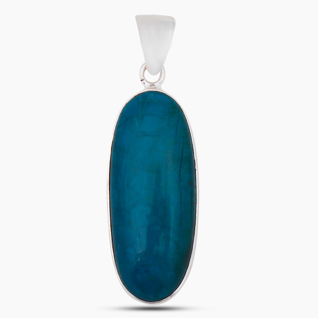 925 Sterling Silver Azurite Malachite Pendants