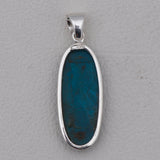 925 Starling Silver Azurite malachite Pendant