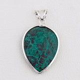 Azurite Malachite 925 Silver Pendant