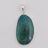 Azurite Malachite 925 Silver Pendant