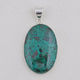 Azurite Malachite 925 Silver Pendant