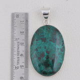 Azurite Malachite 925 Silver Pendant