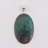 Azurite Malachite 925 Silver Pendant