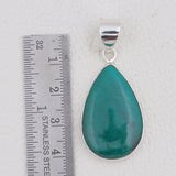 Azurite Malachite Silver Pendant