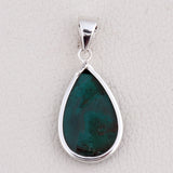 Azurite Malachite 925 Silver Pendant