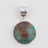 Azurite Malachite 925 Silver Pendant