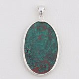 Azurite Malachite 925 Silver Pendant