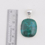 Azurite Malachite 925 Silver Pendant