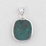 Azurite Malachite 925 Silver Pendant