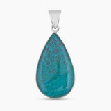 Azurite Malachite 925 Silver Pendants