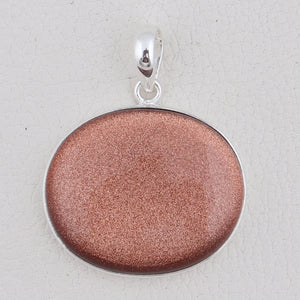 Red Sun Sitara Silver Pendants