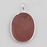925 Sterling Silver Red Sun Sitara Pendants