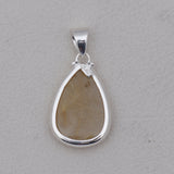 925 Silver Rutilated Quartz Pendant