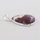 Crazy Lace Agate Gemstone Silver Pendant