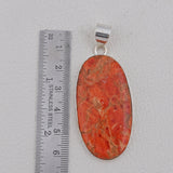 925 Sterling Silver Sponge Coral Pendant