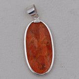 925 Starling Silver Sponge Coral Pendant