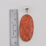 925 Sterling Silver Sponge Coral Pendants