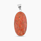 925 Sterling Silver Sponge Coral Pendants