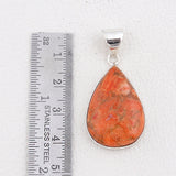 925 Sterling Silver Sponge Coral Pendants