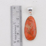 925 Sterling Silver Sponge Coral Pendants