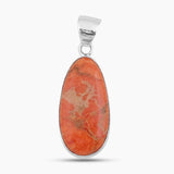 925 Sterling Silver Sponge Coral Pendants