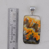 925 Starling Silver Mustered Jasper Pendant