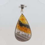 925 Starling Silver Mustered Jasper Pendant