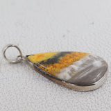 925 Starling Silver Mustered Jasper Pendant