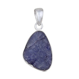 Tanzanite Gemstone Pendant in 925 Sterling Silver