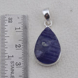 925 Sterling Silver Tanzanite Pendant