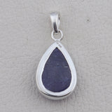 925 Sterling Silver Tanzanite Pendant