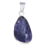 Tanzanite Gemstone Pendant in 925 Sterling Silver