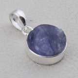 925 Sterling Silver Tanzanite Pendant