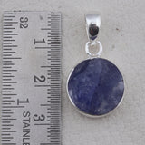 Tanzanite Gemstone Pendant in 925 Sterling Silver