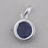 Tanzanite Gemstone Pendant in 925 Sterling Silver