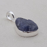 925 Sterling Silver Tanzanite Pendant