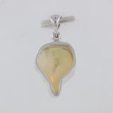 Ethiopian Opal Gemstone Silver Pendant