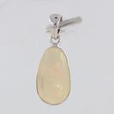 Ethiopian Opal Gemstone Silver Pendant