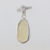 Ethiopian Opal Gemstone Silver Pendant