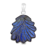 925 Silver Carving Labradorite Pendant