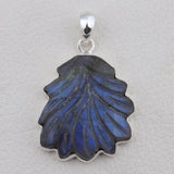 925 Silver Carving Labradorite Pendant