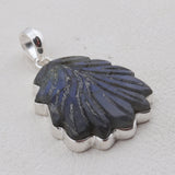 925 Silver Carving Labradorite Pendant