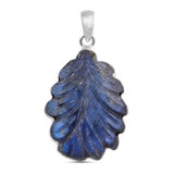 925 Silver Carving Labradorite Pendant