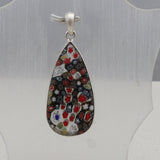 925 Silver Millefiori Glass Pendant